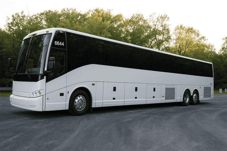 exterior of Winter Haven Charter Bus coach bus