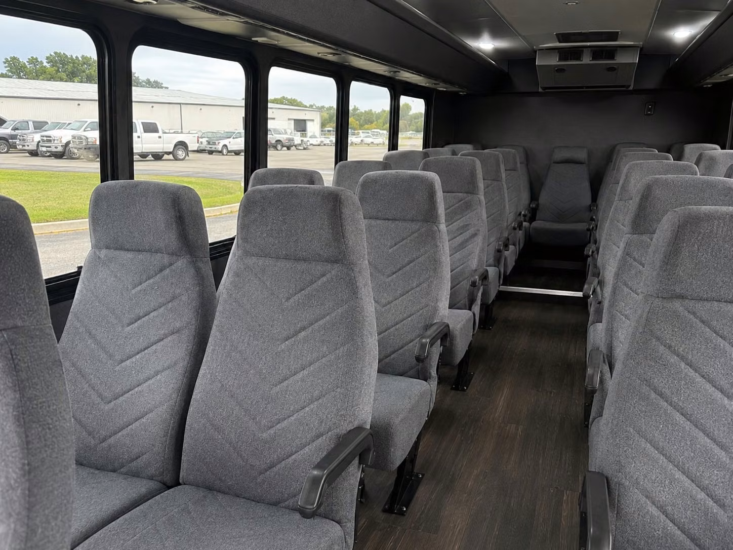 20 passenger minibus interior